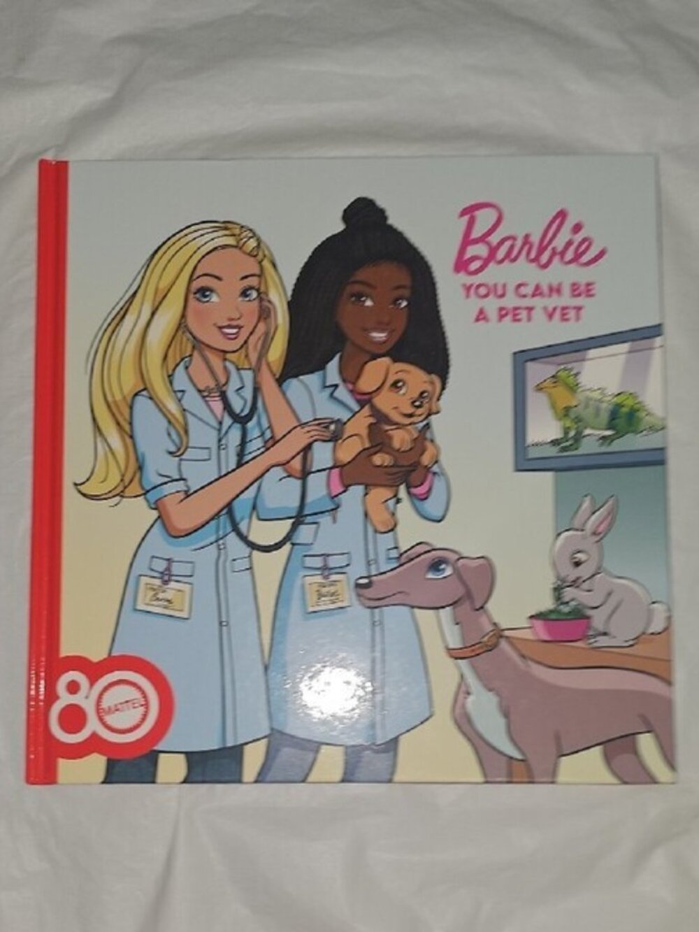 Kohl's Cares® Barbie You Can Be a Pet Vet Hardcover Book Used